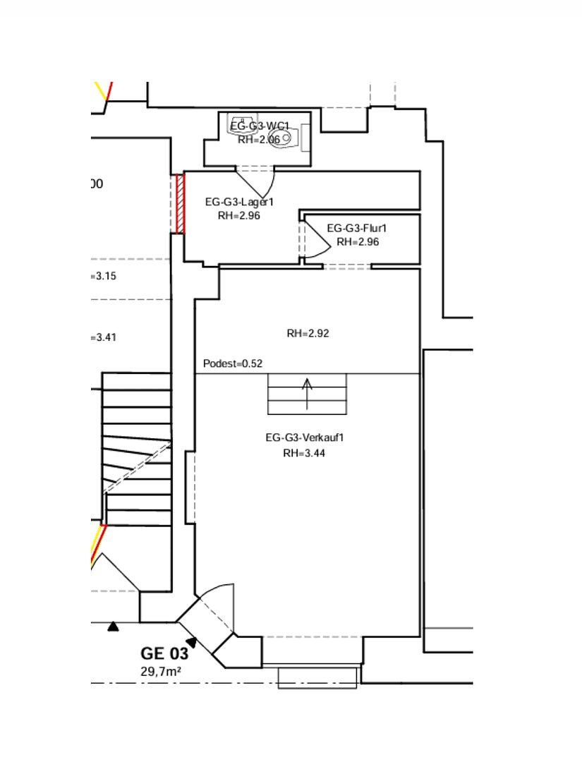 non-residential property to rent, 60 m², Reichsstraße 104, Berlin, Berlin non-residential property to rent, 60 m², Reichsstraße 104, Berlin, Berlin