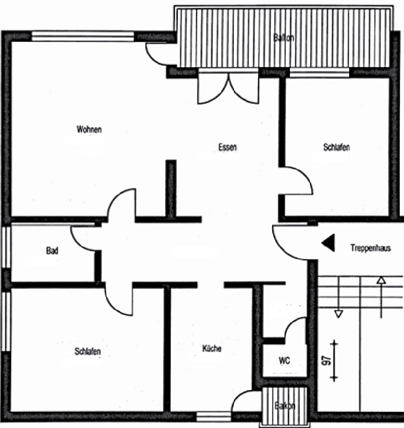 3 bedroom flat to rent, 95 m², Hemsbach, Baden-Württemberg 3 bedroom flat to rent, 95 m², Hemsbach, Baden-Württemberg