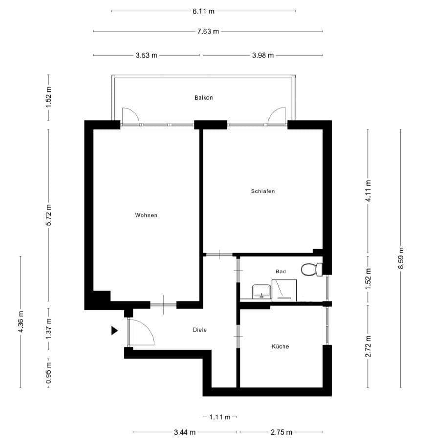 2 bedroom flat for sale, 60 m², Köln, North Rhine-Westphalia 2 bedroom flat for sale, 60 m², Köln, North Rhine-Westphalia