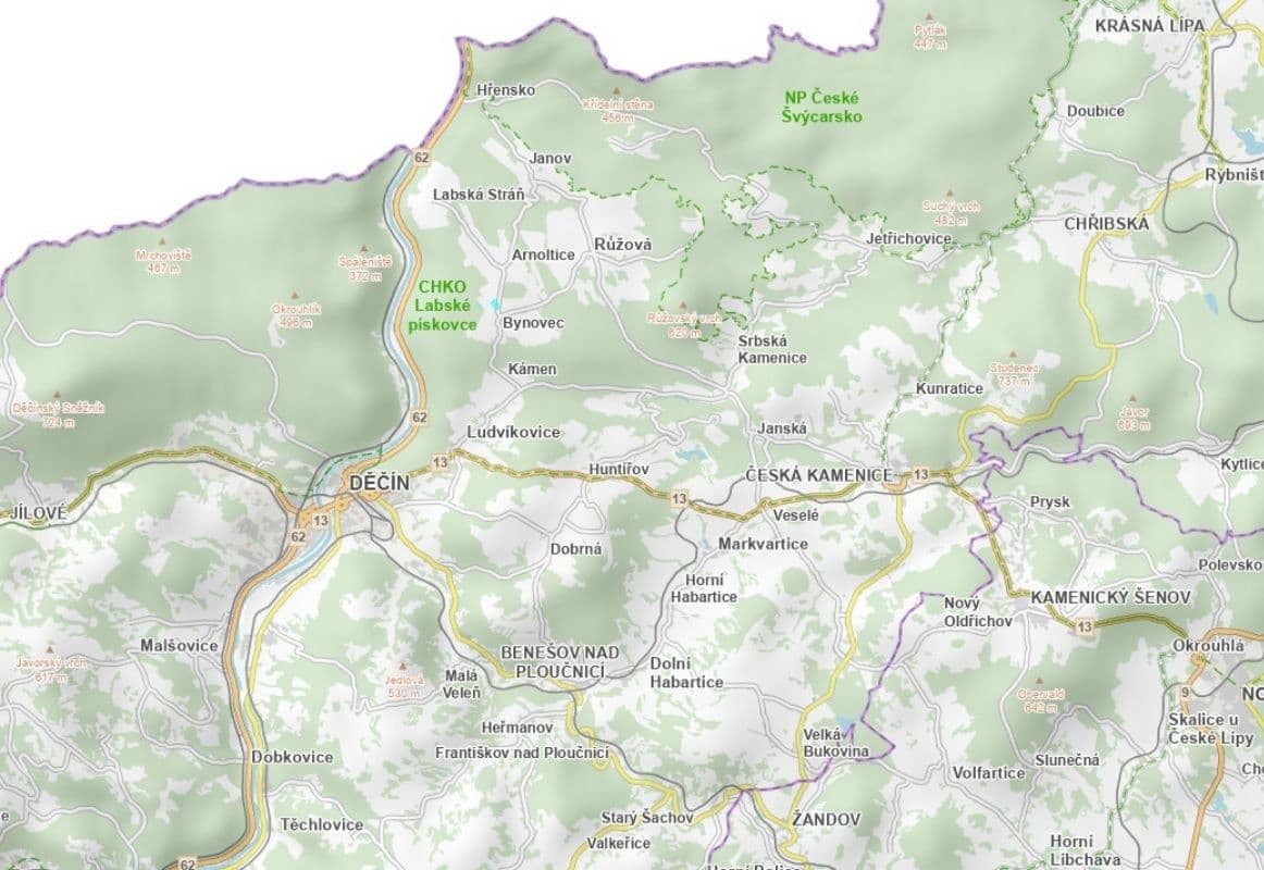 plot for sale, 5,831 m², Arnoltice, Ústecký Region plot for sale, 5,831 m², Arnoltice, Ústecký Region