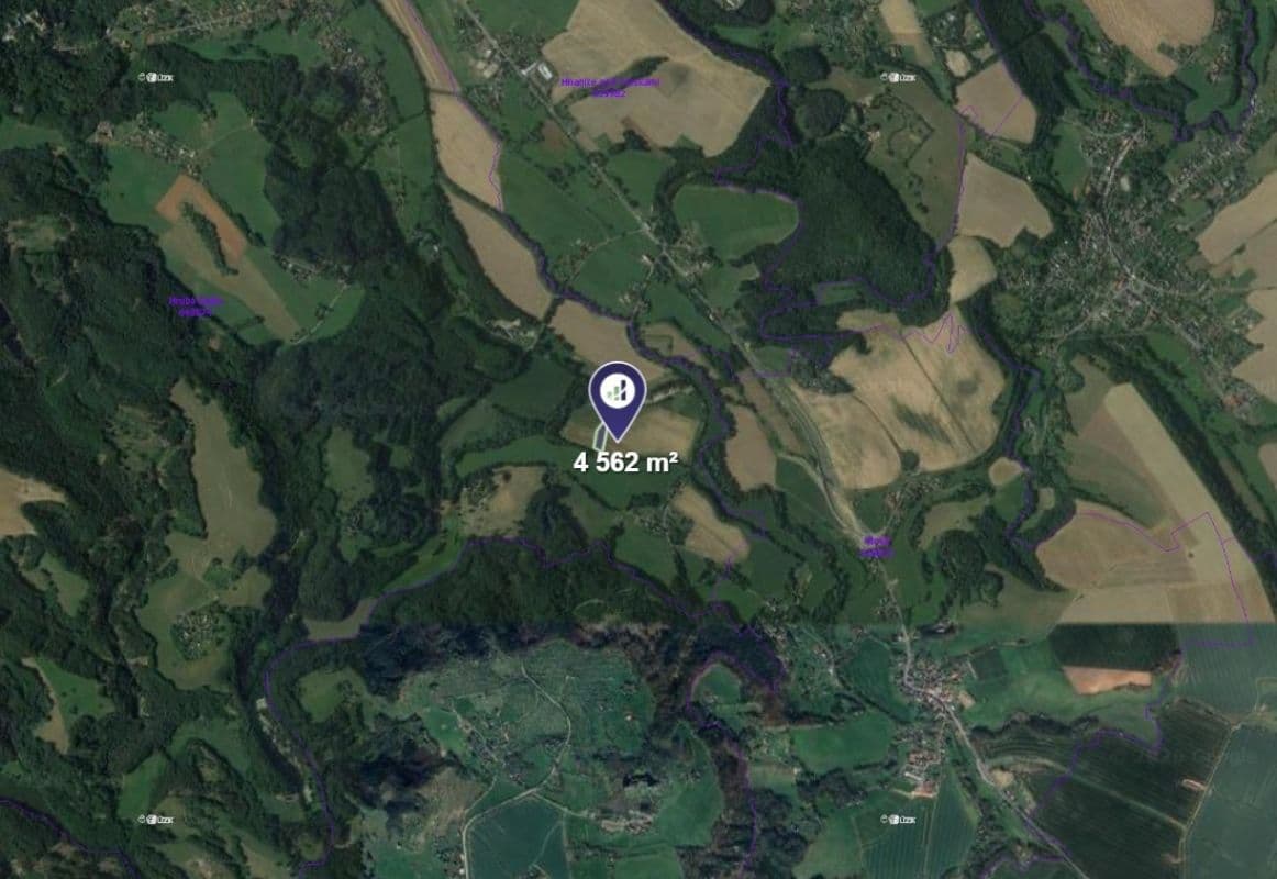 plot for sale, 4,562 m², Hrubá Skála, Liberecký Region plot for sale, 4,562 m², Hrubá Skála, Liberecký Region