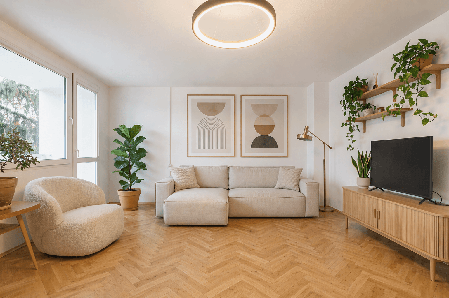 3 bedroom with open-plan kitchen flat to rent, 90 m², Milevská, Prague, Prague 3 bedroom with open-plan kitchen flat to rent, 90 m², Milevská, Prague, Prague