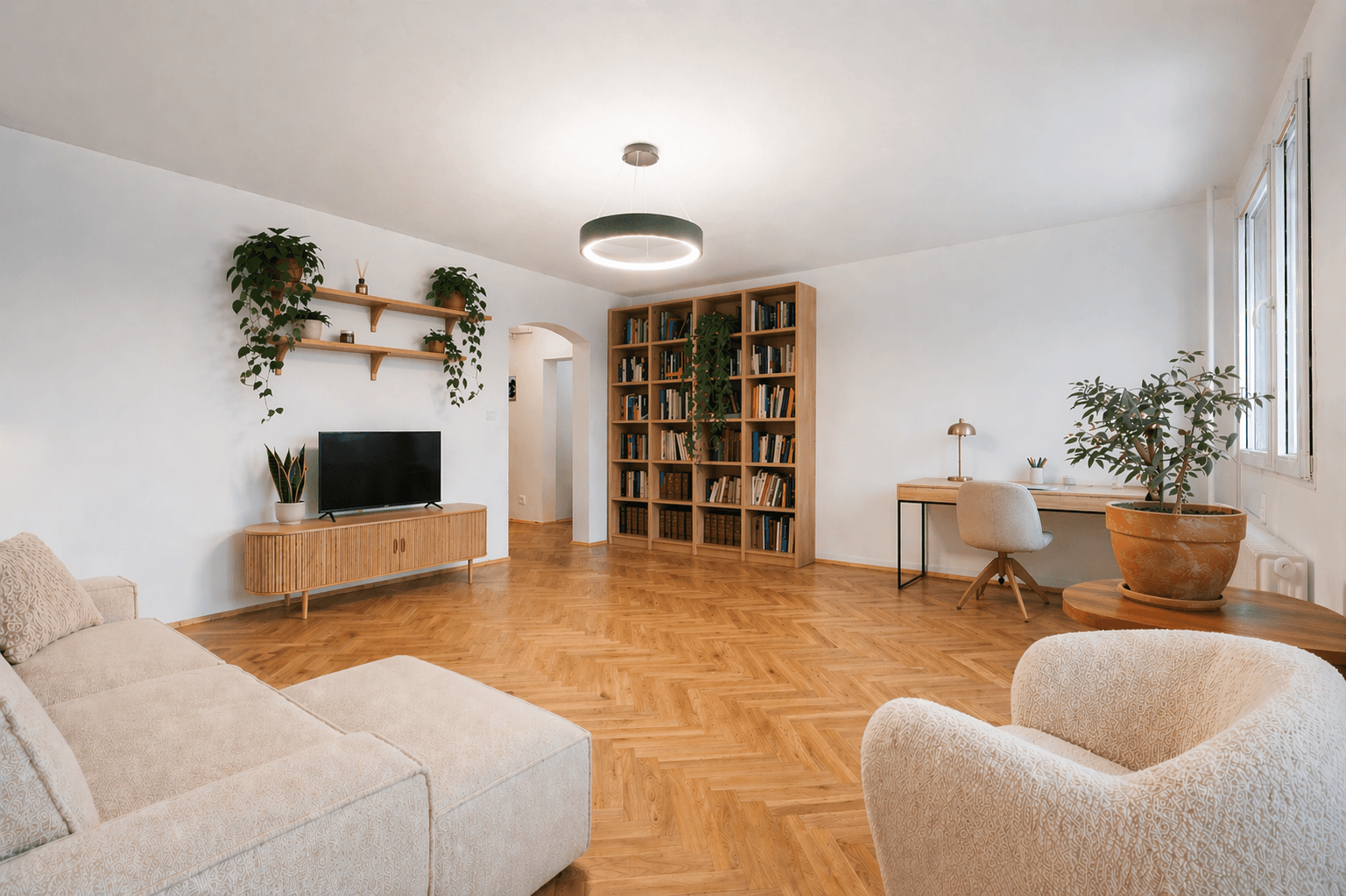 3 bedroom with open-plan kitchen flat to rent, 90 m², Milevská, Prague, Prague 3 bedroom with open-plan kitchen flat to rent, 90 m², Milevská, Prague, Prague