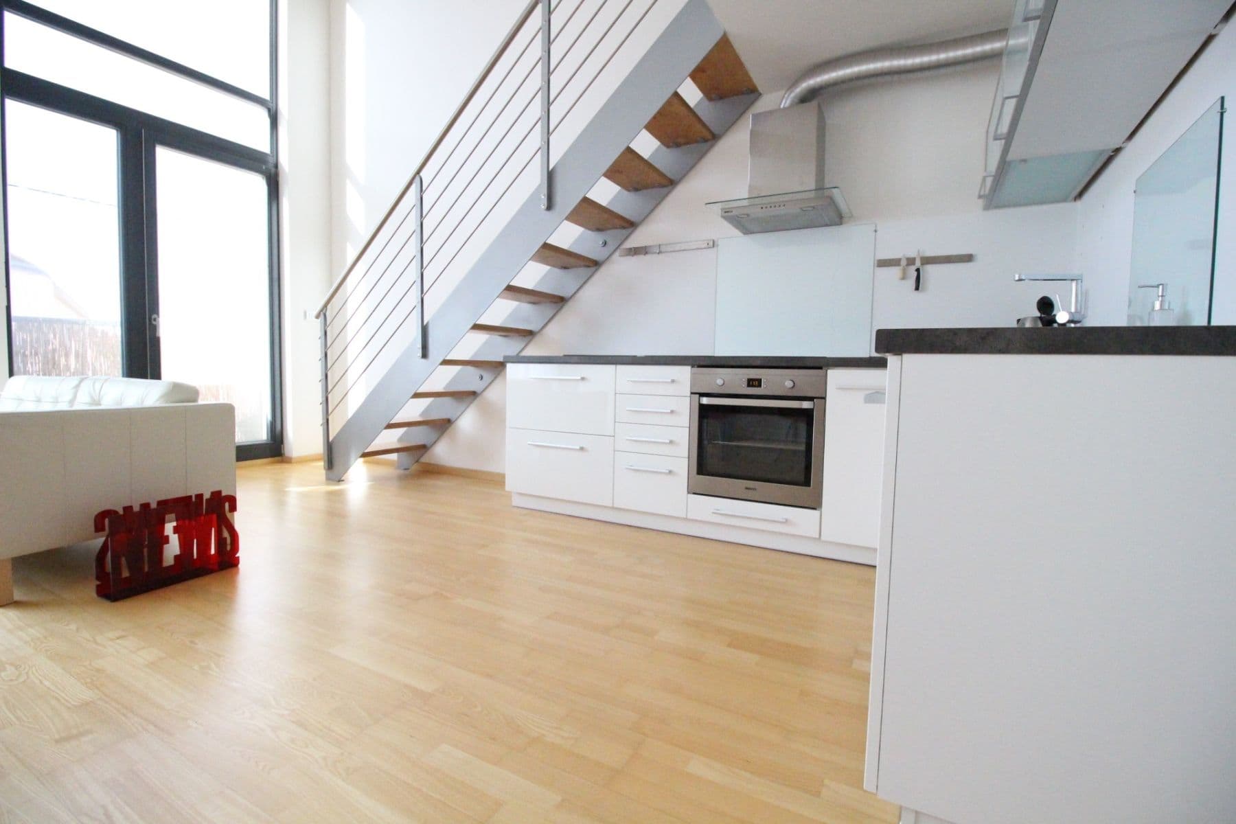 1 bedroom with open-plan kitchen flat to rent, 45 m², U libeňského pivovaru, Prague, Prague 1 bedroom with open-plan kitchen flat to rent, 45 m², U libeňského pivovaru, Prague, Prague