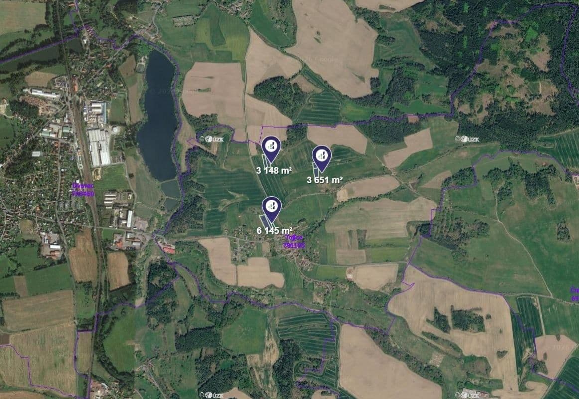 plot for sale, 12,944 m², Tojice, Plzeňský Region plot for sale, 12,944 m², Tojice, Plzeňský Region