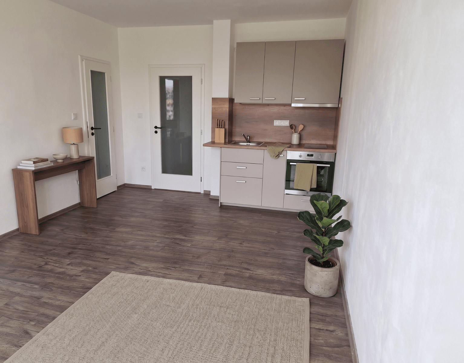 1 bedroom with open-plan kitchen flat to rent, 47 m², Levského, Prague, Prague 1 bedroom with open-plan kitchen flat to rent, 47 m², Levského, Prague, Prague