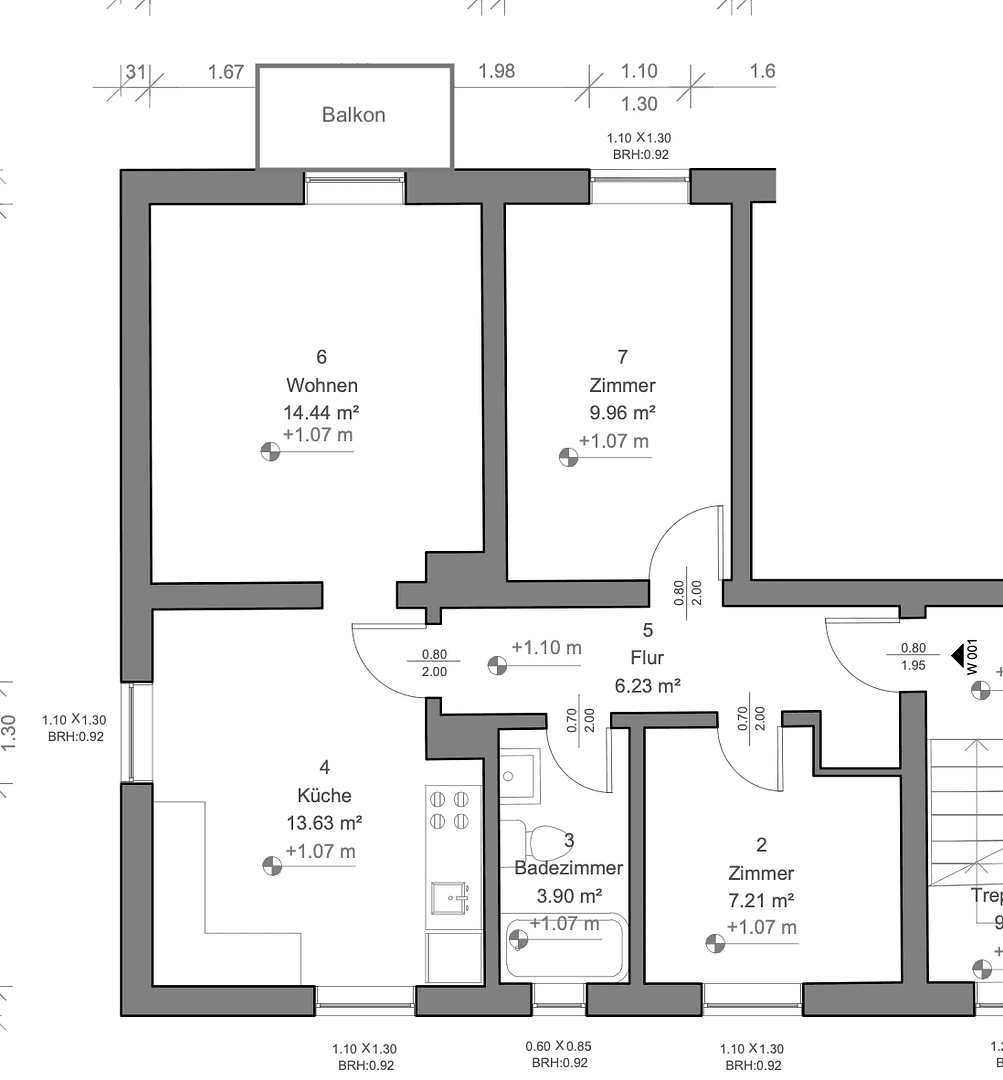 3 bedroom flat to rent, 58 m², Schwäbelstraße 4, Schwandorf, Bavaria 3 bedroom flat to rent, 58 m², Schwäbelstraße 4, Schwandorf, Bavaria