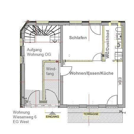 Studio flat to rent, 55 m², Wiesenweg 6, Horgau, Bavaria Studio flat to rent, 55 m², Wiesenweg 6, Horgau, Bavaria