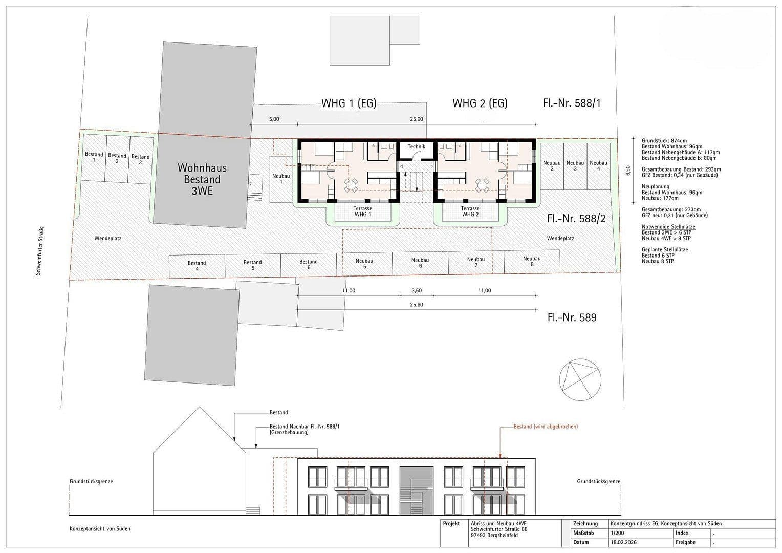 1 bedroom with open-plan kitchen flat for sale, 64 m², Bergrheinfeld, Bavaria 1 bedroom with open-plan kitchen flat for sale, 64 m², Bergrheinfeld, Bavaria