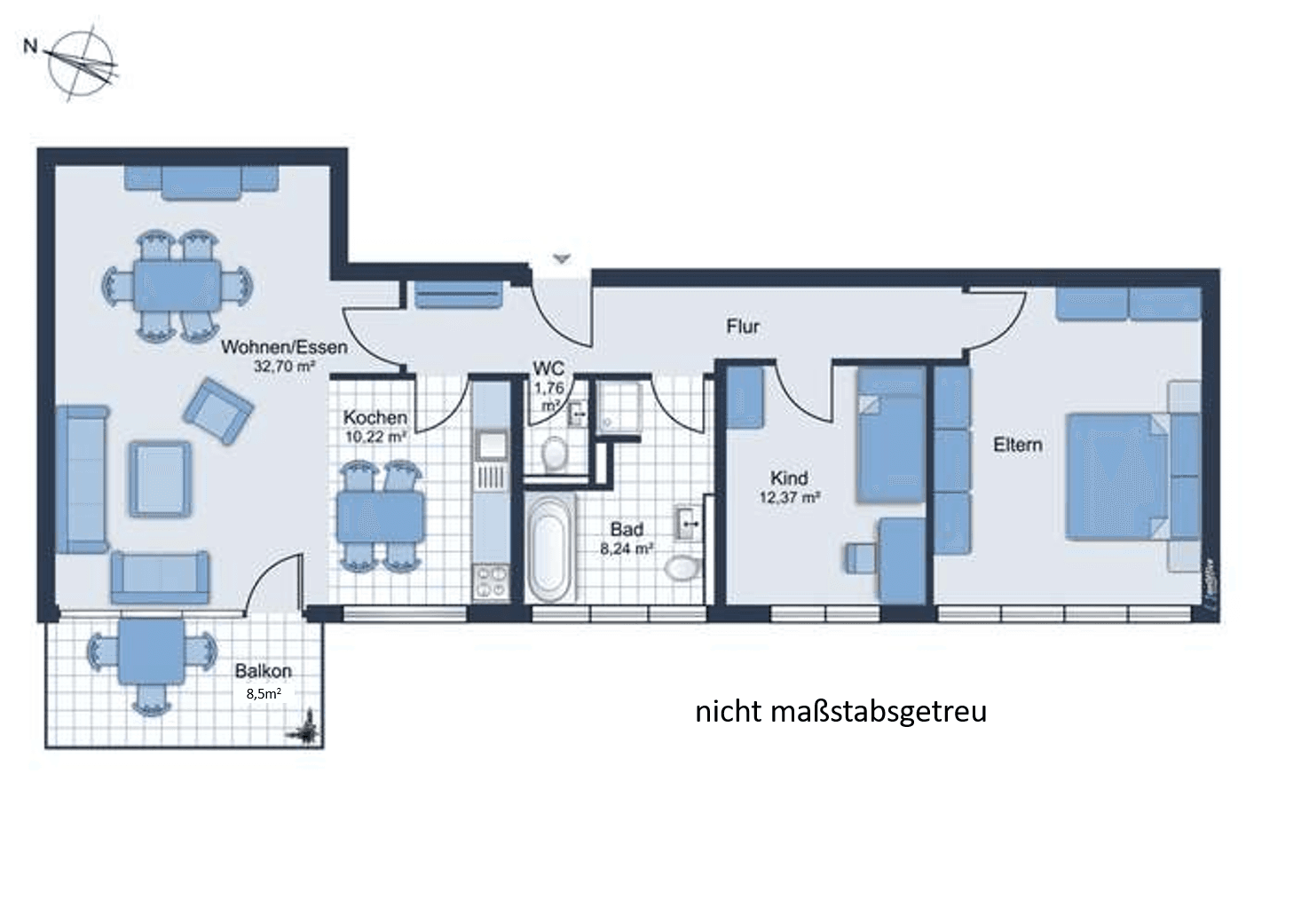 3 bedroom flat to rent, 106 m², Wiedenhof 1, Haan, North Rhine-Westphalia 3 bedroom flat to rent, 106 m², Wiedenhof 1, Haan, North Rhine-Westphalia