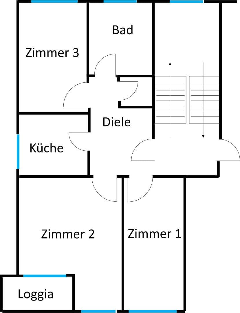3 bedroom flat to rent, 70 m², Ringstraße 95, Kamp-Lintfort, North Rhine-Westphalia 3 bedroom flat to rent, 70 m², Ringstraße 95, Kamp-Lintfort, North Rhine-Westphalia
