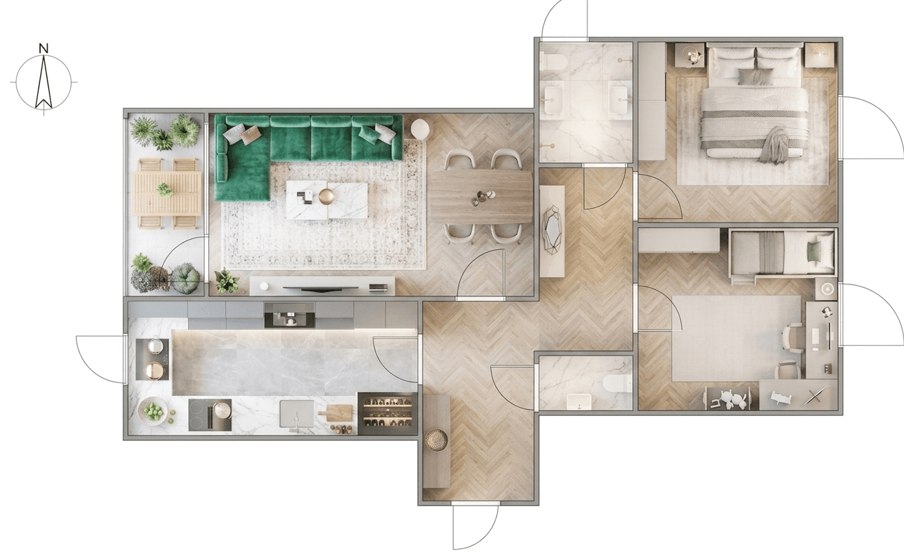 3 bedroom flat for sale, 79 m², Am Stadtweiher 5, Erkrath, North Rhine-Westphalia 3 bedroom flat for sale, 79 m², Am Stadtweiher 5, Erkrath, North Rhine-Westphalia