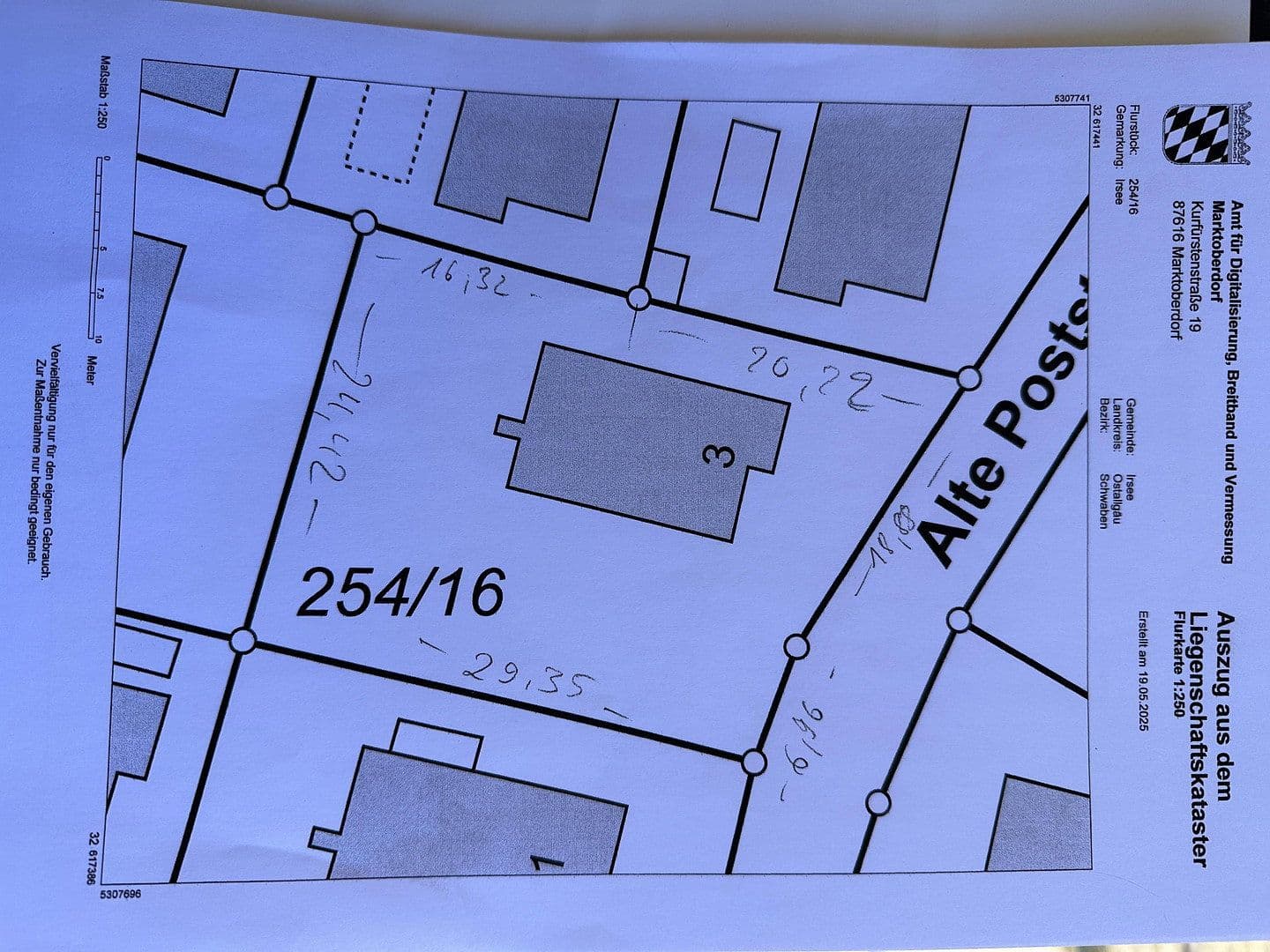 plot for sale, 795 m², Alte Poststrasse 3, Irsee, Bavaria plot for sale, 795 m², Alte Poststrasse 3, Irsee, Bavaria
