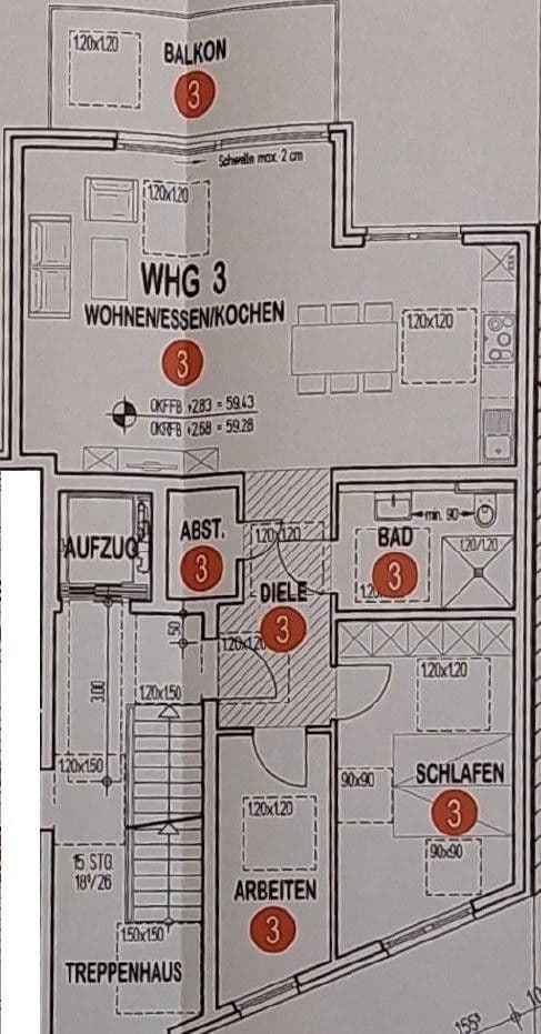 3 bedroom flat to rent, 82 m², Köln, North Rhine-Westphalia 3 bedroom flat to rent, 82 m², Köln, North Rhine-Westphalia