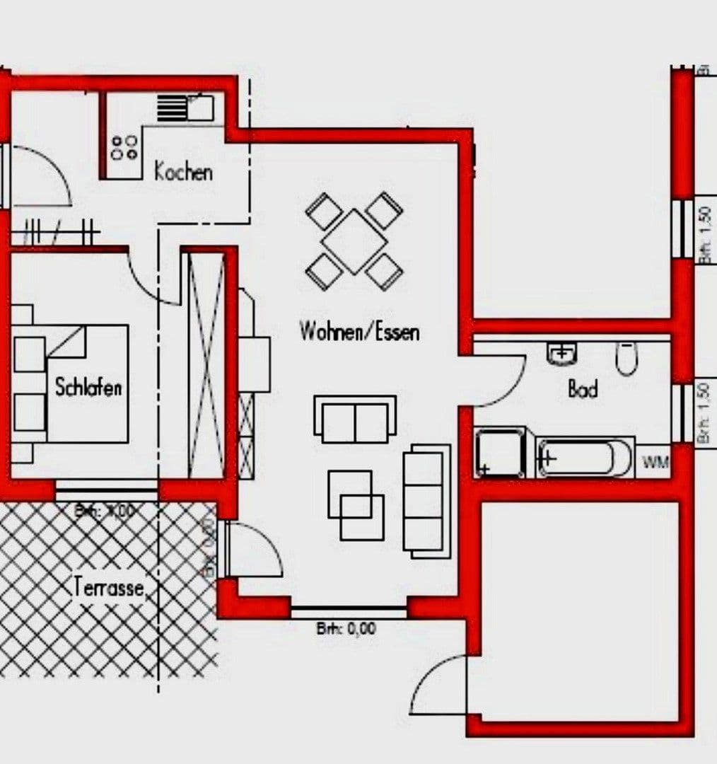 2 bedroom flat to rent, 66 m², Ilsfeld, Baden-Württemberg 2 bedroom flat to rent, 66 m², Ilsfeld, Baden-Württemberg
