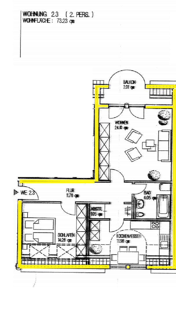 2 bedroom flat to rent, 74 m², Plaidt, Rhineland-Palatinate 2 bedroom flat to rent, 74 m², Plaidt, Rhineland-Palatinate