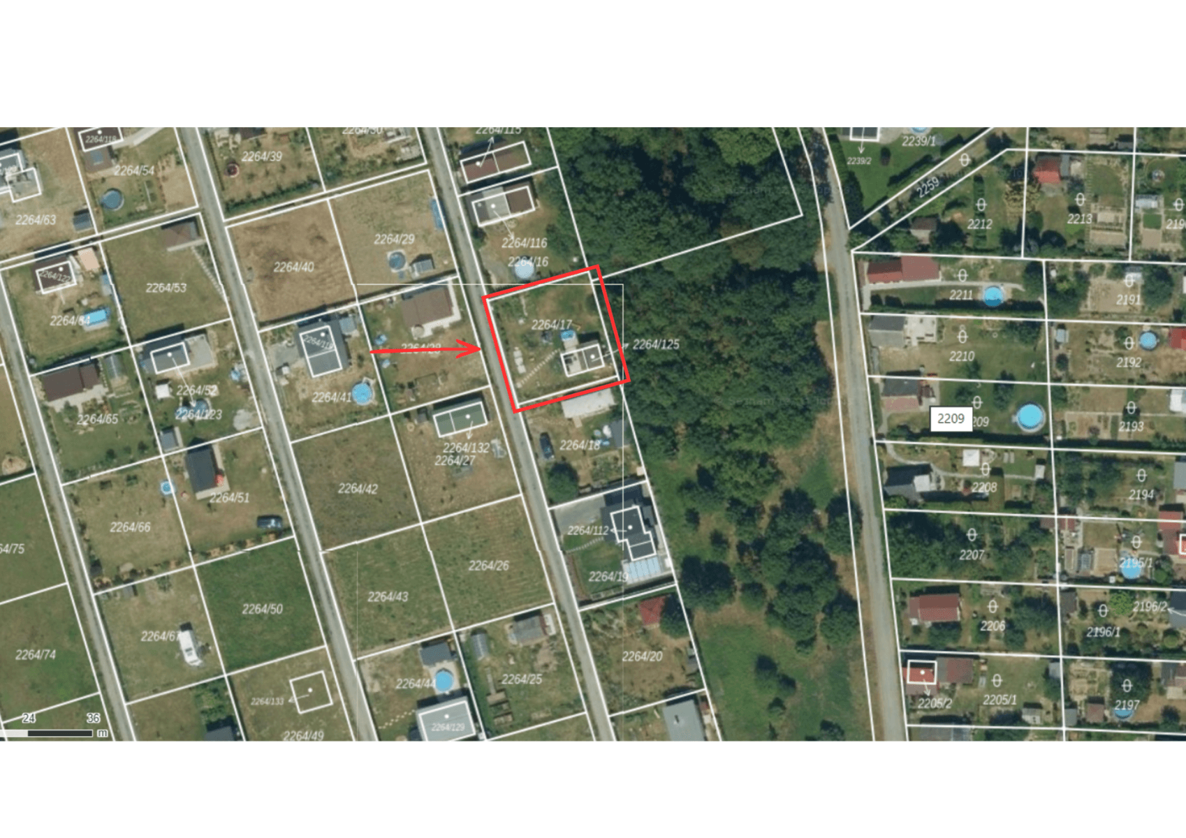 plot for sale, 386 m², Opava, Moravskoslezský Region plot for sale, 386 m², Opava, Moravskoslezský Region