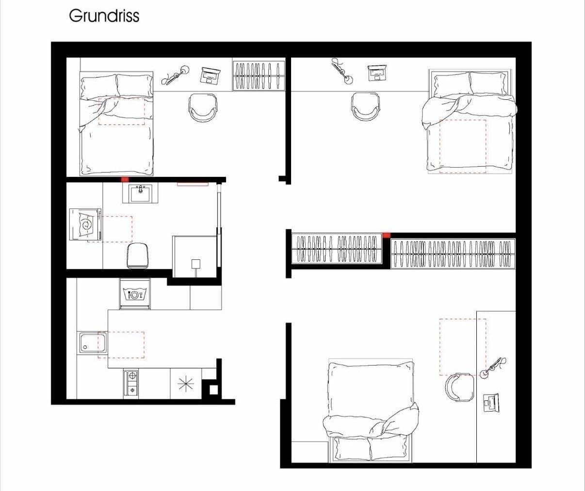 3 bedroom flat to rent, 22 m², Feldbergblick 2+4, Frankfurt am Main, Hesse 3 bedroom flat to rent, 22 m², Feldbergblick 2+4, Frankfurt am Main, Hesse