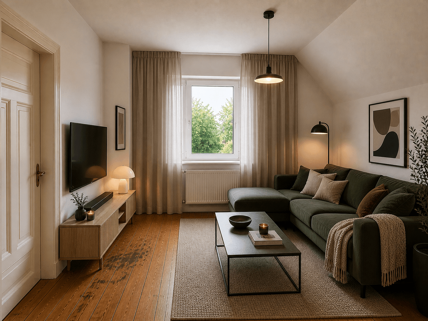 1 bedroom with open-plan kitchen flat to rent, 69 m², Kiel, Schleswig-Holstein 1 bedroom with open-plan kitchen flat to rent, 69 m², Kiel, Schleswig-Holstein