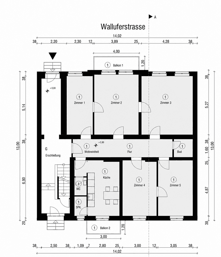 5 bedroom flat to rent, 125 m², Wiesbaden, Hesse 5 bedroom flat to rent, 125 m², Wiesbaden, Hesse