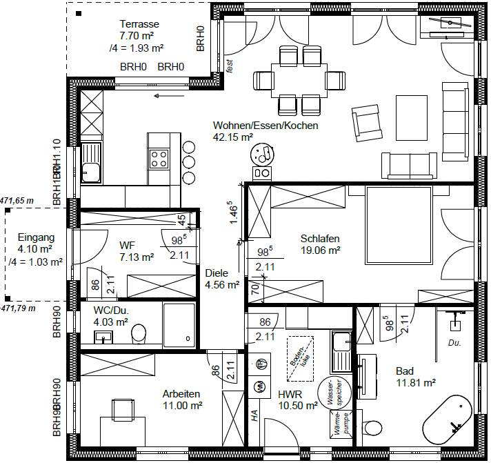 house for sale, 114 m², In den Gärten 2, Großerlach, Baden-Württemberg house for sale, 114 m², In den Gärten 2, Großerlach, Baden-Württemberg