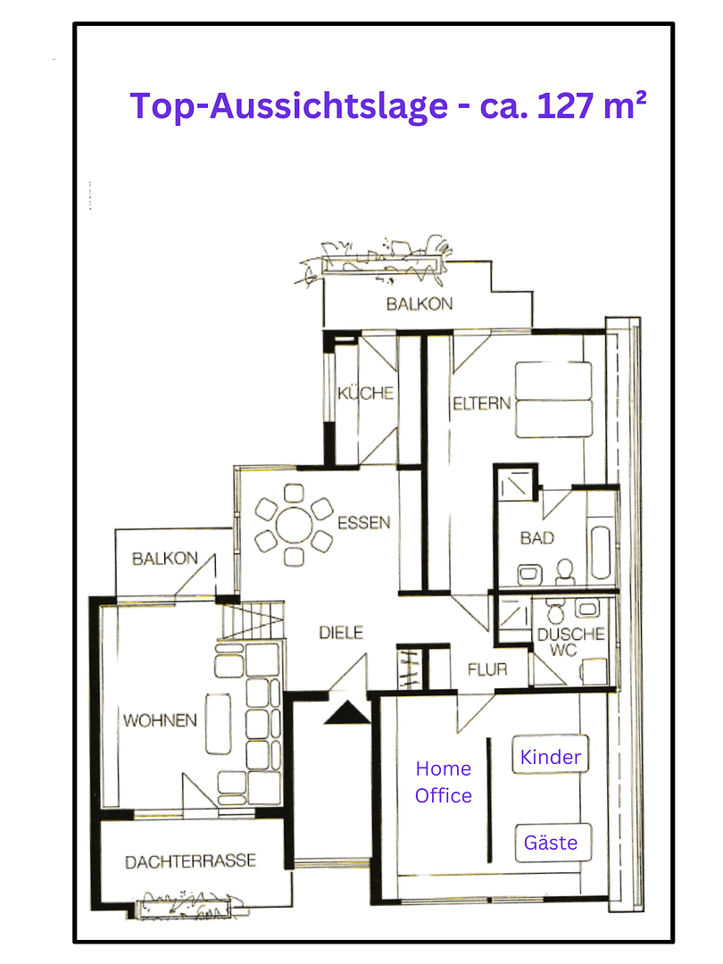 3 bedroom with open-plan kitchen flat for sale, 128 m², Leonberg, Baden-Württemberg 3 bedroom with open-plan kitchen flat for sale, 128 m², Leonberg, Baden-Württemberg