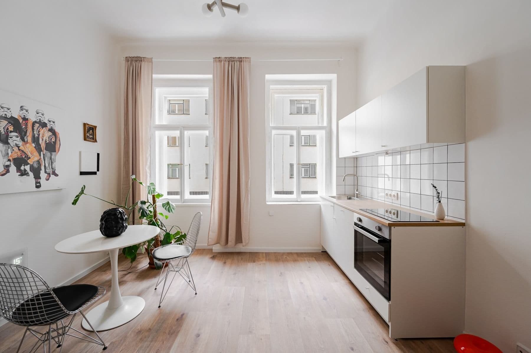 1 bedroom with open-plan kitchen flat to rent, 43 m², Heřmanova, Prague, Prague 1 bedroom with open-plan kitchen flat to rent, 43 m², Heřmanova, Prague, Prague