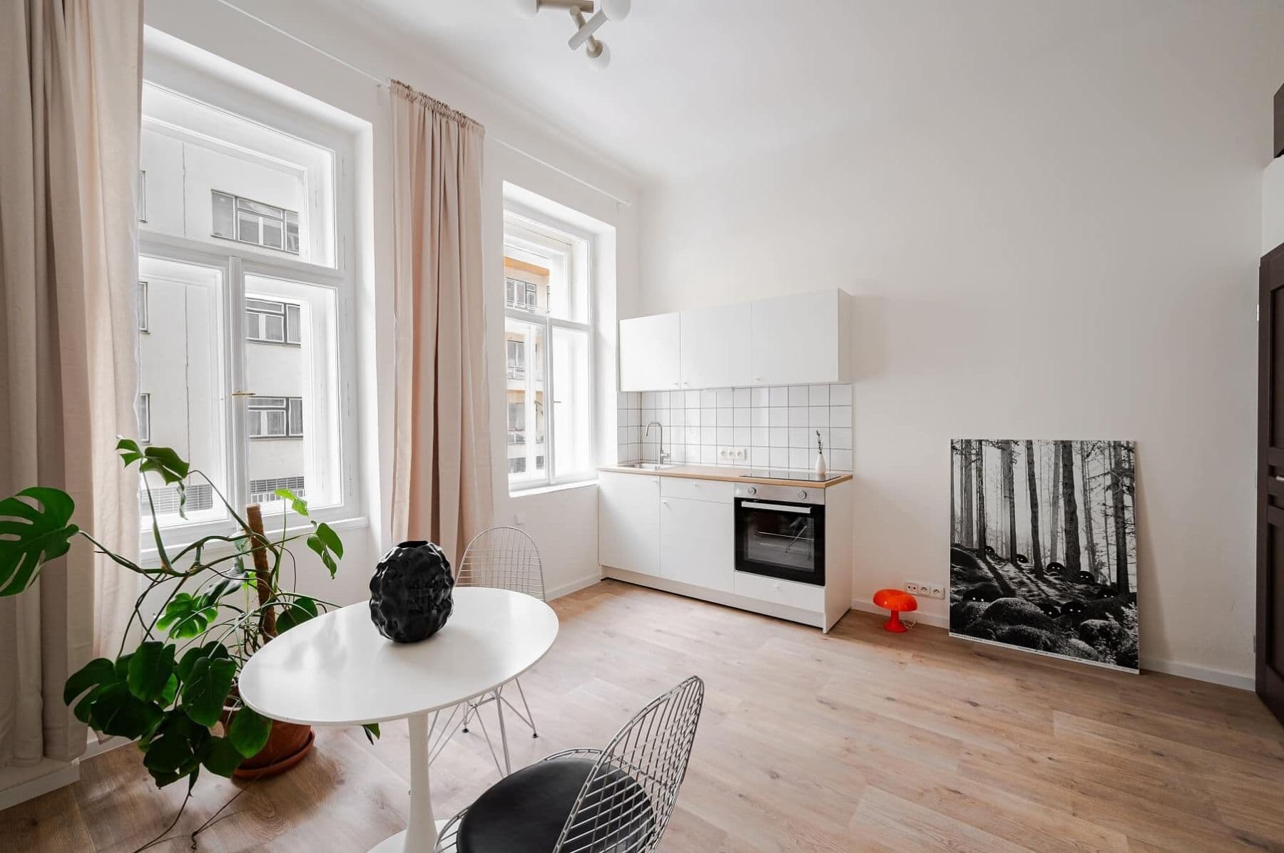 1 bedroom with open-plan kitchen flat to rent, 43 m², Heřmanova, Prague, Prague 1 bedroom with open-plan kitchen flat to rent, 43 m², Heřmanova, Prague, Prague