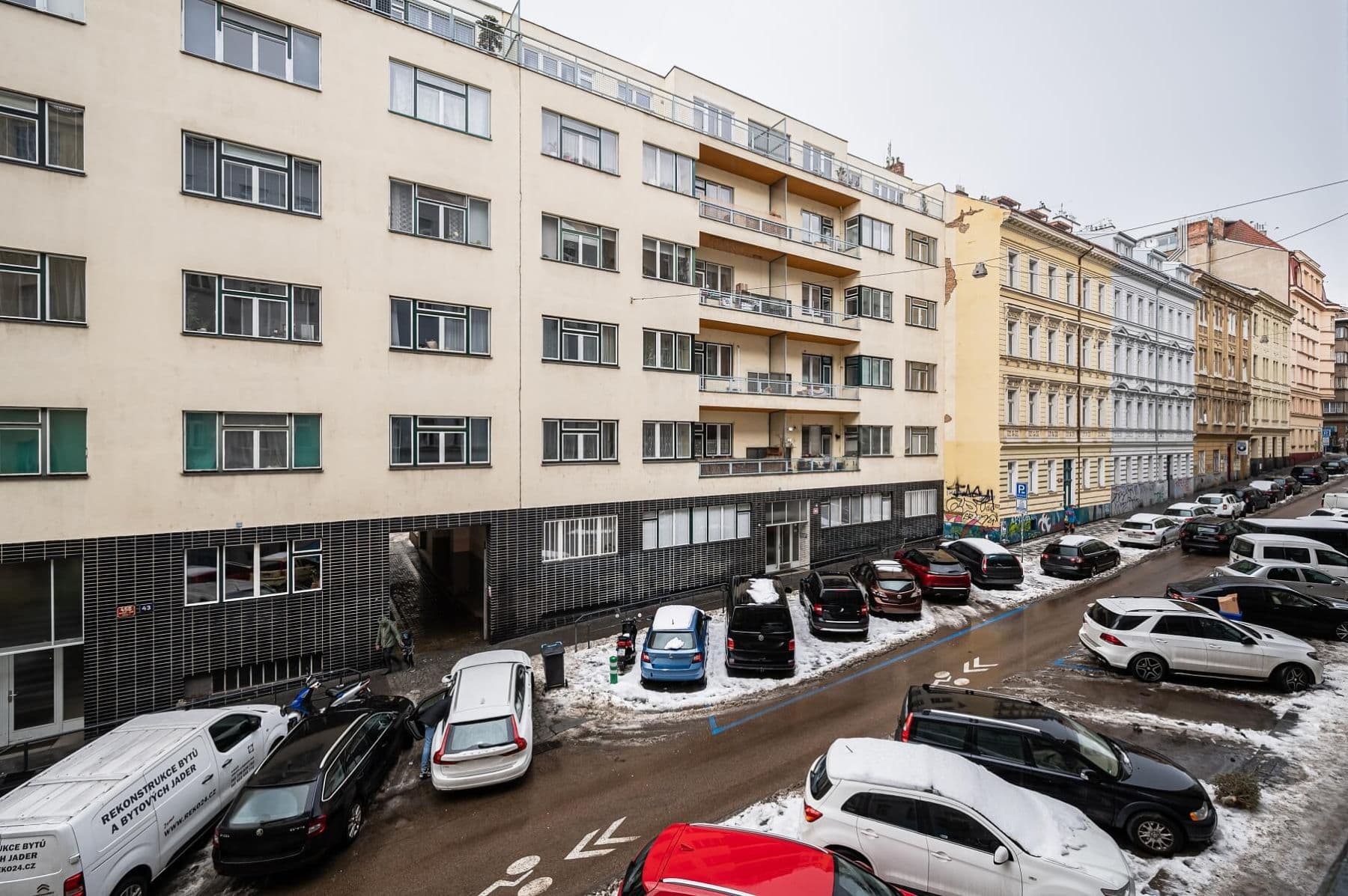 1 bedroom with open-plan kitchen flat to rent, 43 m², Heřmanova, Prague, Prague 1 bedroom with open-plan kitchen flat to rent, 43 m², Heřmanova, Prague, Prague