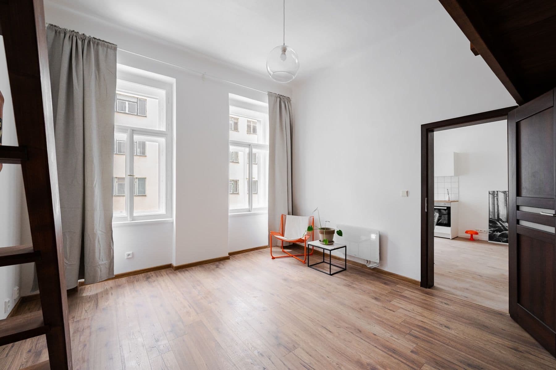1 bedroom with open-plan kitchen flat to rent, 43 m², Heřmanova, Prague, Prague 1 bedroom with open-plan kitchen flat to rent, 43 m², Heřmanova, Prague, Prague