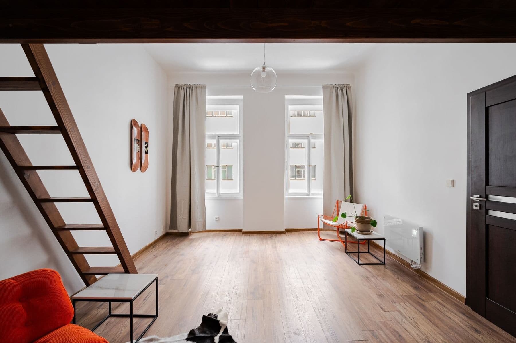 1 bedroom with open-plan kitchen flat to rent, 43 m², Heřmanova, Prague, Prague 1 bedroom with open-plan kitchen flat to rent, 43 m², Heřmanova, Prague, Prague