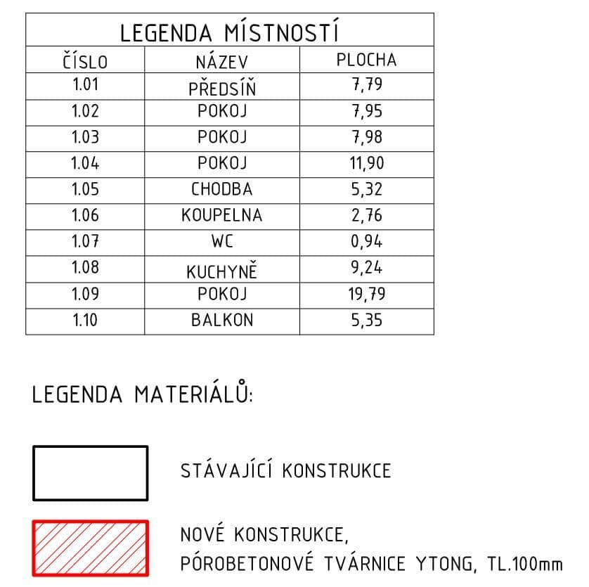 4 bedroom flat to rent, 79 m², Bartákova, Brno, Jihomoravský Region 4 bedroom flat to rent, 79 m², Bartákova, Brno, Jihomoravský Region