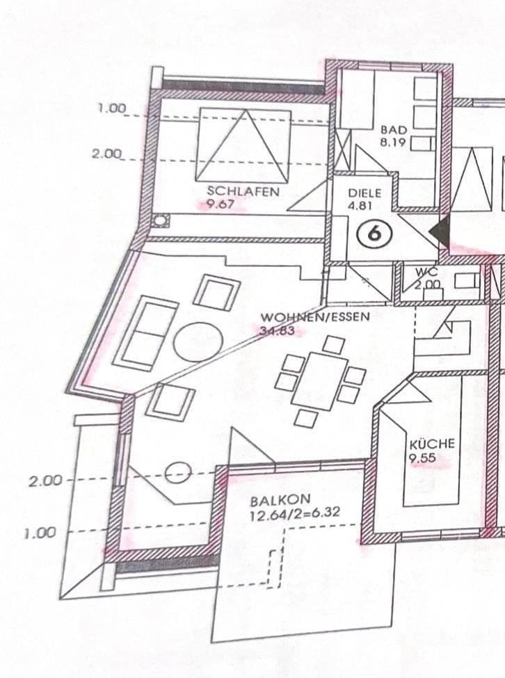 2 bedroom with open-plan kitchen flat for sale, 96 m², Altdorf, Baden-Württemberg 2 bedroom with open-plan kitchen flat for sale, 96 m², Altdorf, Baden-Württemberg