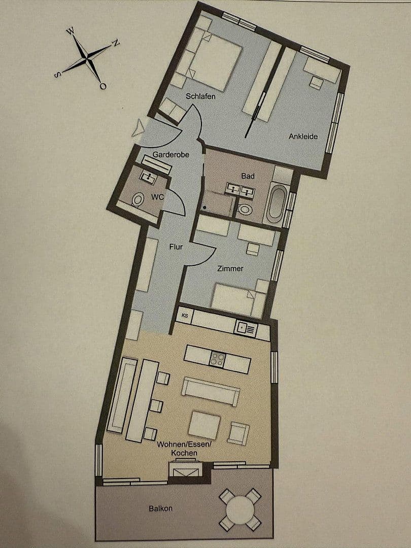 2 bedroom with open-plan kitchen flat for sale, 100 m², Metzingen, Baden-Württemberg 2 bedroom with open-plan kitchen flat for sale, 100 m², Metzingen, Baden-Württemberg