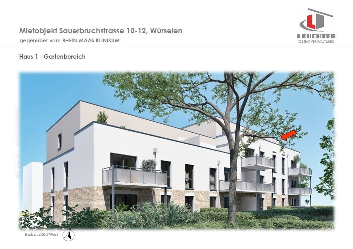 3 bedroom flat to rent, 96 m², Sauerbruchstraße 10-12, Würselen, North Rhine-Westphalia 3 bedroom flat to rent, 96 m², Sauerbruchstraße 10-12, Würselen, North Rhine-Westphalia