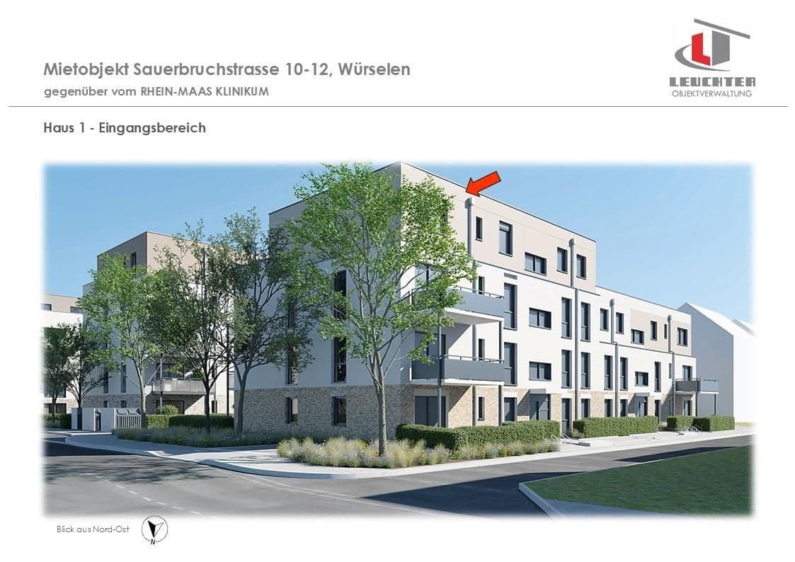 3 bedroom flat to rent, 96 m², Sauerbruchstraße 10-12, Würselen, North Rhine-Westphalia 3 bedroom flat to rent, 96 m², Sauerbruchstraße 10-12, Würselen, North Rhine-Westphalia