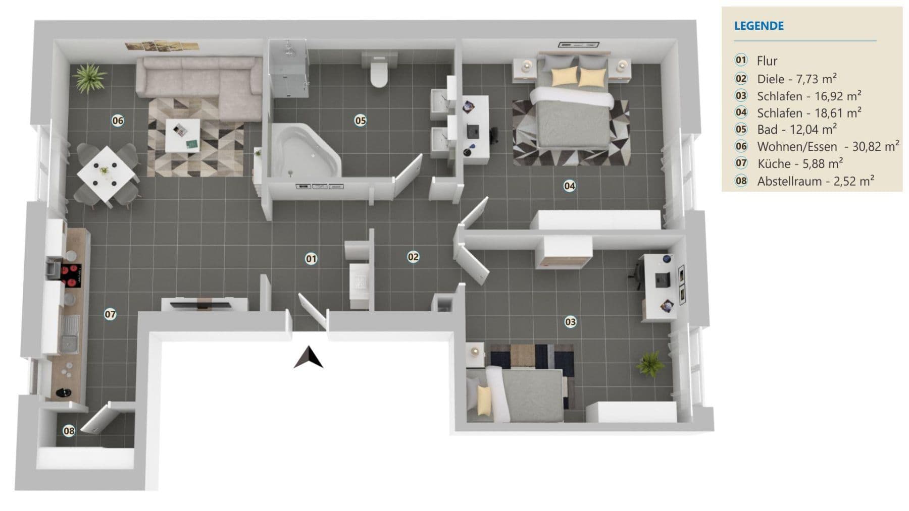 3 bedroom flat to rent, 88 m², pariser Str. 359, kaiserslautern, Rhineland-Palatinate 3 bedroom flat to rent, 88 m², pariser Str. 359, kaiserslautern, Rhineland-Palatinate