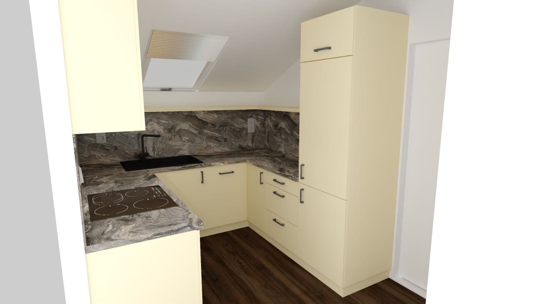 2 bedroom with open-plan kitchen flat to rent, 602 m², K Novému dvoru, Prague, Prague 2 bedroom with open-plan kitchen flat to rent, 602 m², K Novému dvoru, Prague, Prague