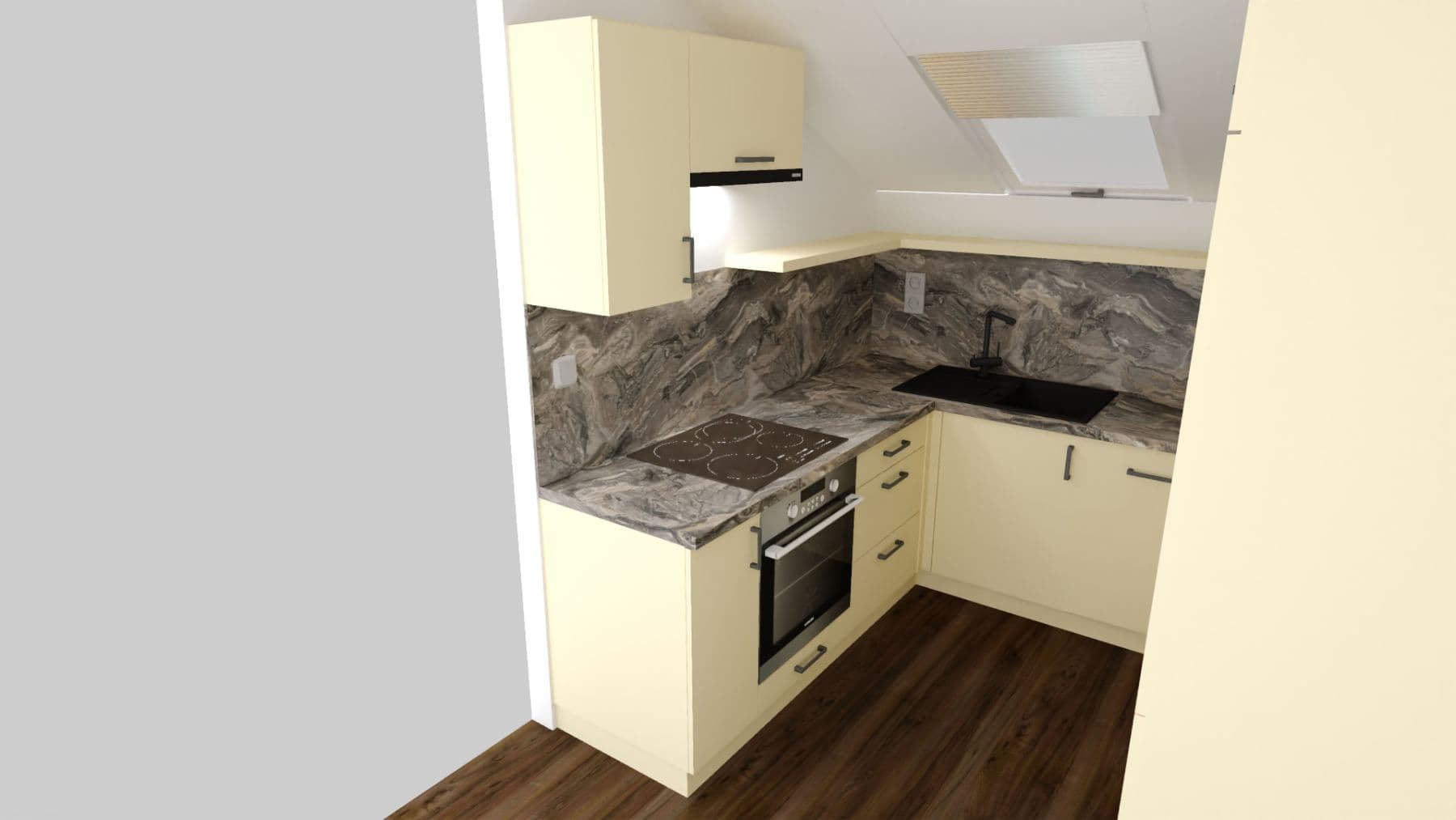 2 bedroom with open-plan kitchen flat to rent, 602 m², K Novému dvoru, Prague, Prague 2 bedroom with open-plan kitchen flat to rent, 602 m², K Novému dvoru, Prague, Prague
