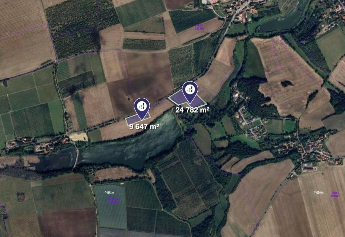 plot for sale, 8,607 m², Žižice, Středočeský Region plot for sale, 8,607 m², Žižice, Středočeský Region