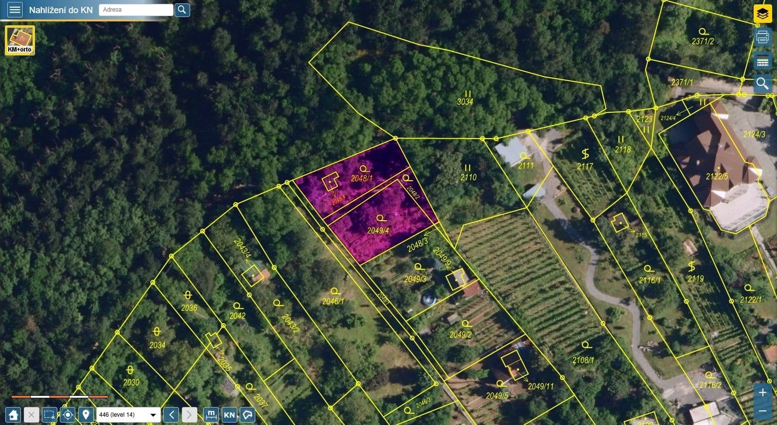 plot for sale, 670 m², Brno, Jihomoravský Region plot for sale, 670 m², Brno, Jihomoravský Region