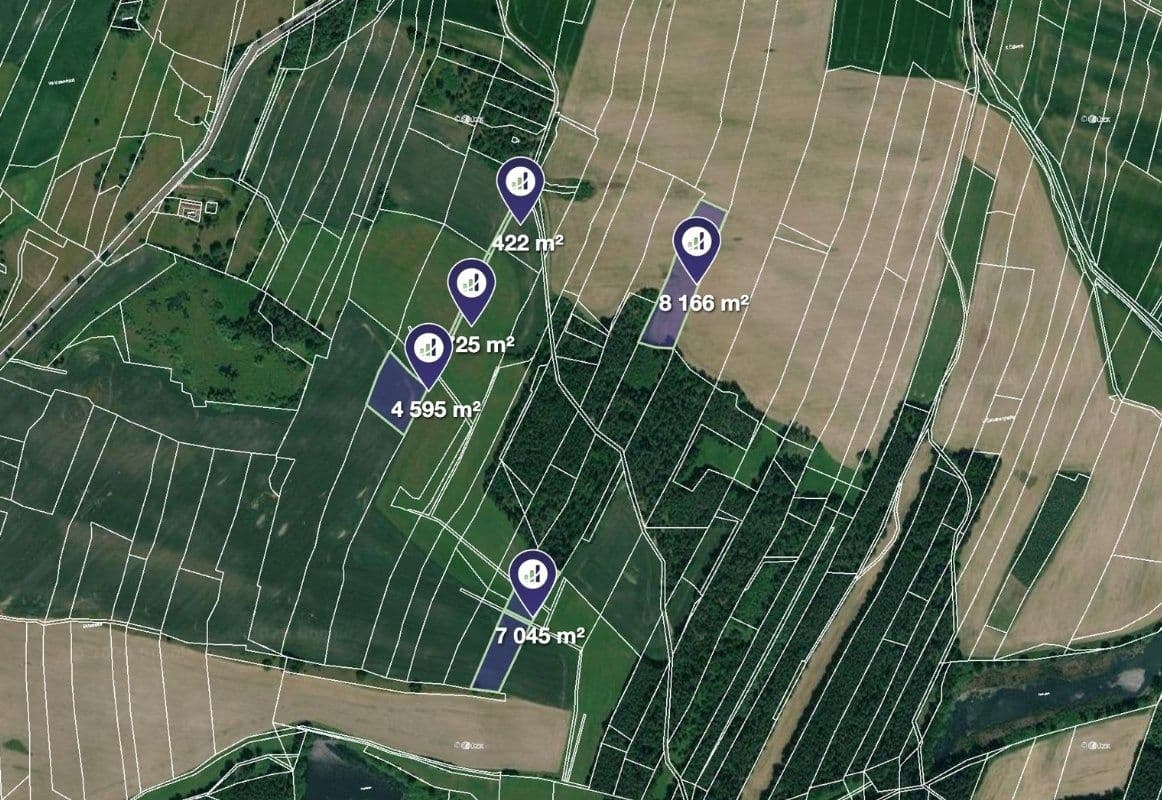 plot for sale, 22,597 m², Dobev, Jihočeský Region plot for sale, 22,597 m², Dobev, Jihočeský Region