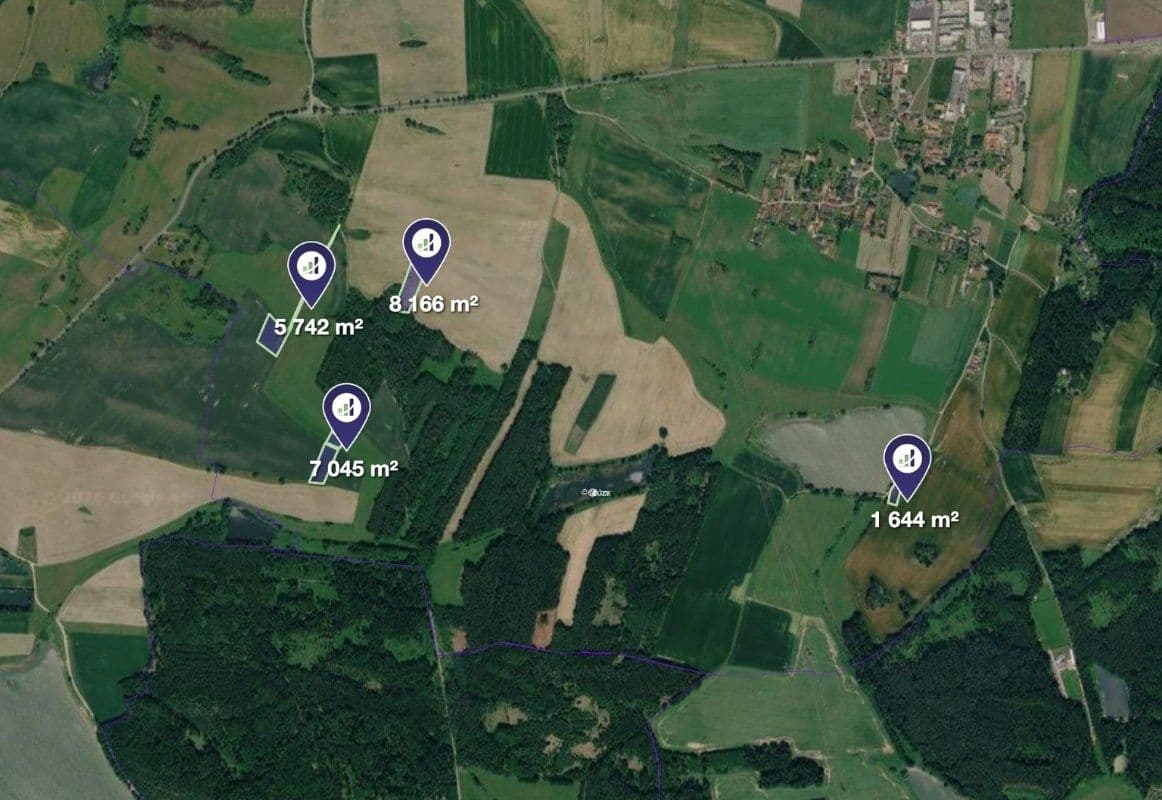 plot for sale, 22,597 m², Dobev, Jihočeský Region plot for sale, 22,597 m², Dobev, Jihočeský Region