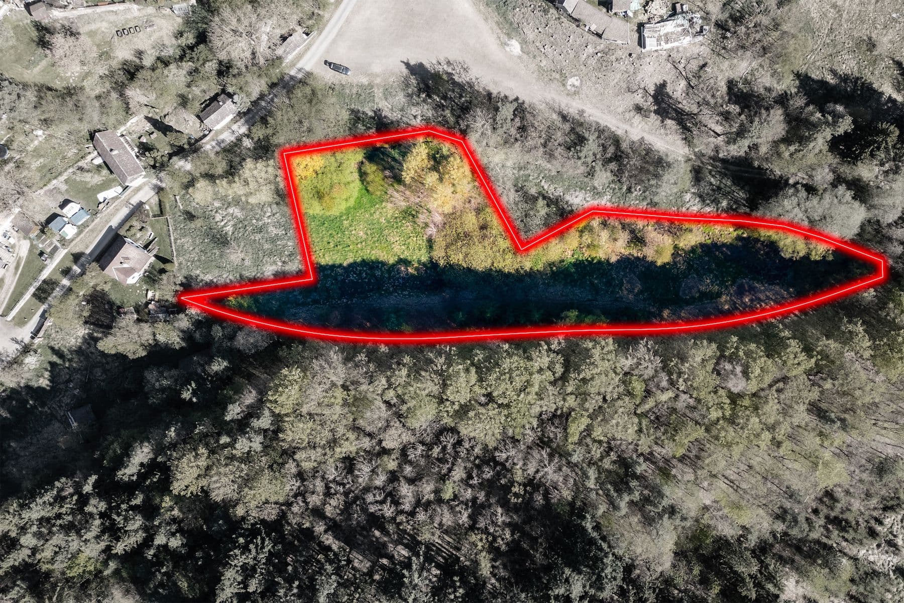 plot for sale, 4,684 m², Temešvár, Jihočeský Region plot for sale, 4,684 m², Temešvár, Jihočeský Region
