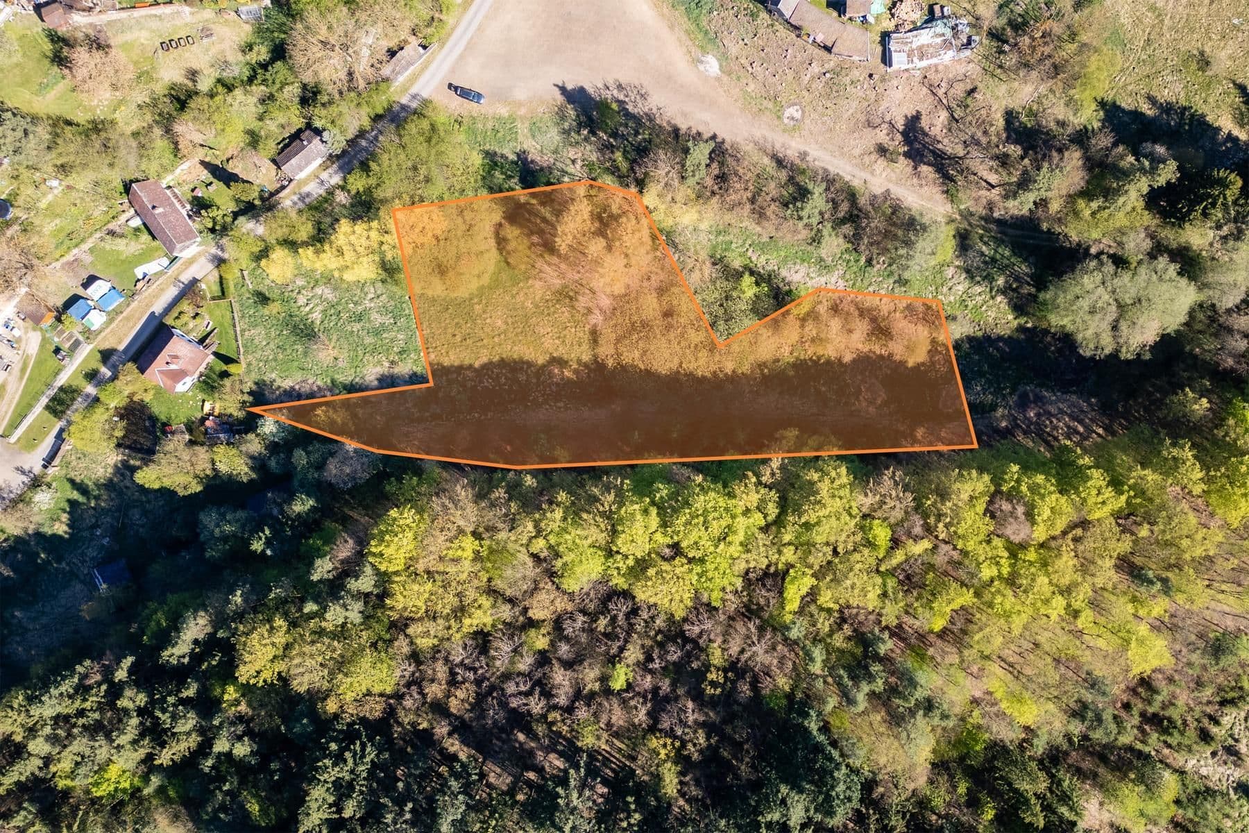 plot for sale, 3,576 m², Temešvár, Jihočeský Region plot for sale, 3,576 m², Temešvár, Jihočeský Region