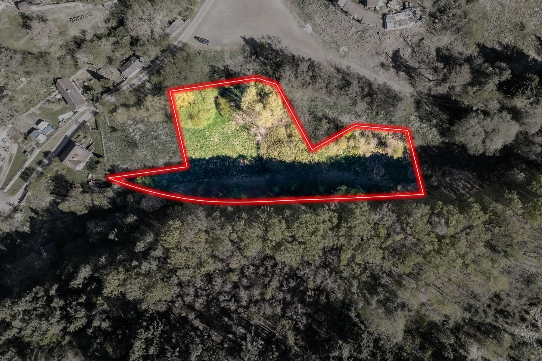 plot for sale, 3,576 m², Temešvár, Jihočeský Region plot for sale, 3,576 m², Temešvár, Jihočeský Region