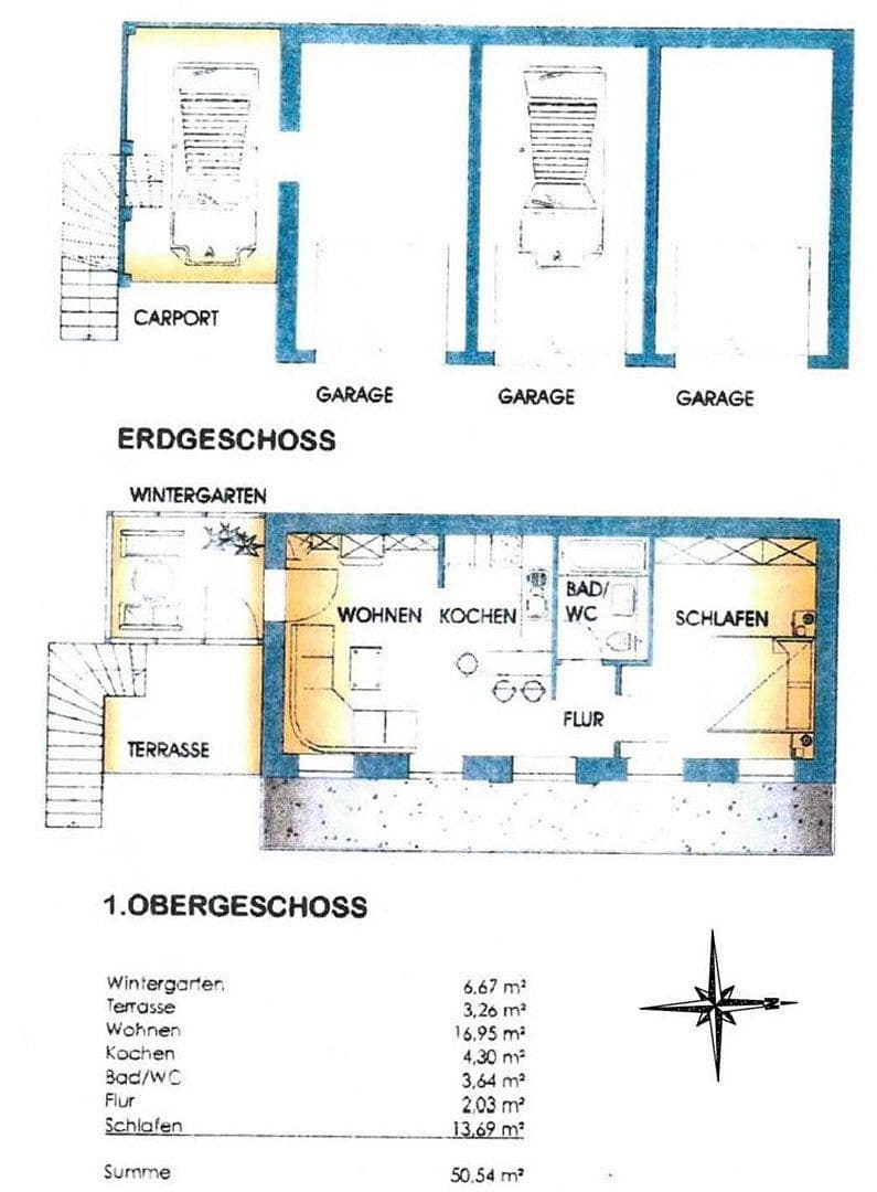 2 bedroom flat to rent, 51 m², Chemnitz, Saxony 2 bedroom flat to rent, 51 m², Chemnitz, Saxony