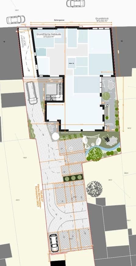 plot for sale, 925 m², Netergasse 14-16, Eschwege, Hesse plot for sale, 925 m², Netergasse 14-16, Eschwege, Hesse