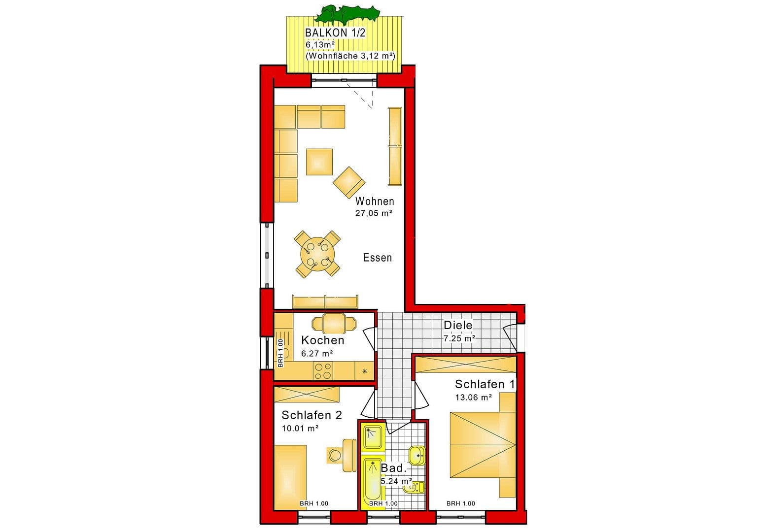 2 bedroom with open-plan kitchen flat to rent, 72 m², Hühnerheide 105, Dinslaken, North Rhine-Westphalia 2 bedroom with open-plan kitchen flat to rent, 72 m², Hühnerheide 105, Dinslaken, North Rhine-Westphalia