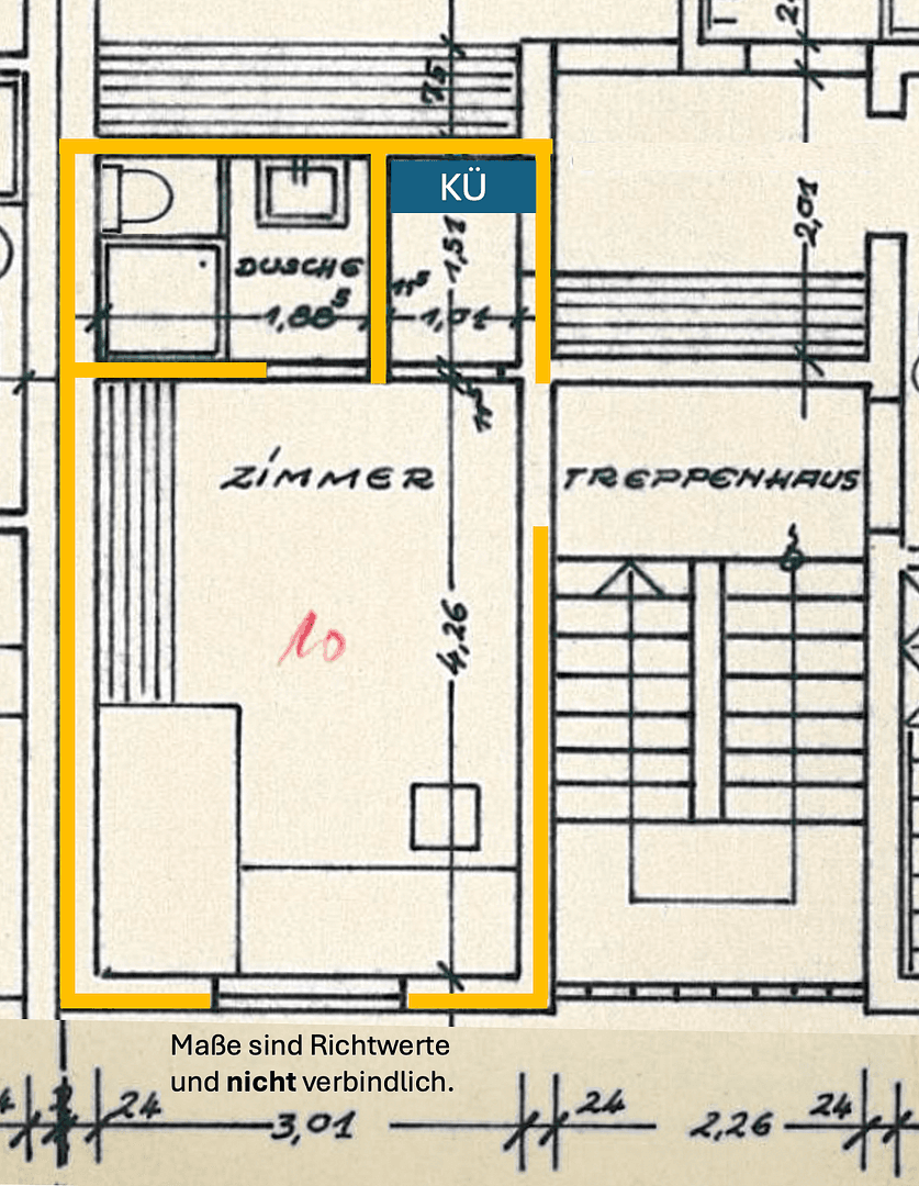 1 bedroom flat to rent, 17 m², Mühlstrasse 50, Nürtingen, Baden-Württemberg 1 bedroom flat to rent, 17 m², Mühlstrasse 50, Nürtingen, Baden-Württemberg
